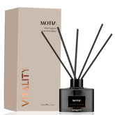 Vitality Motia reed diffuser for home with fresh floral scent